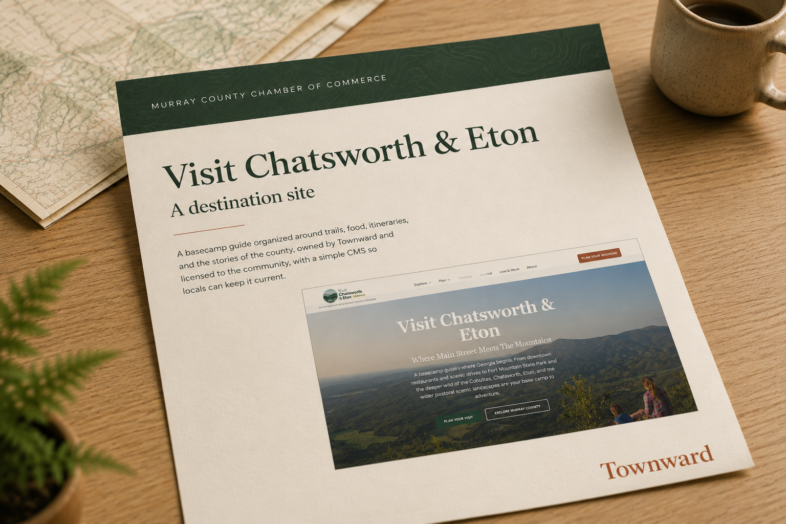 A destination site